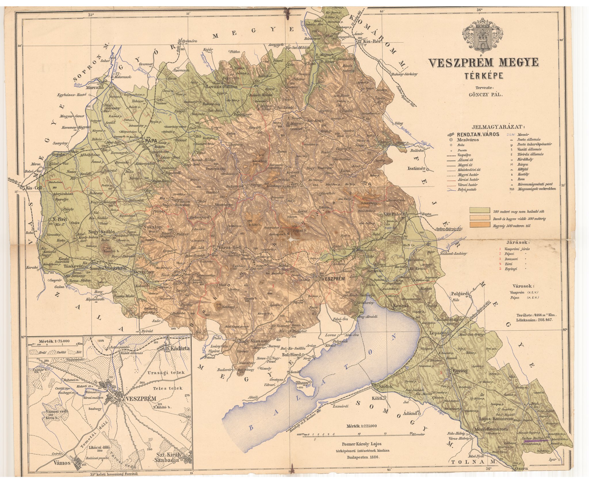 veszprém megye domborzati térkép Veszprém megye térképe veszprém megye domborzati térkép